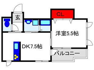 ジュエル曽根東の物件間取画像